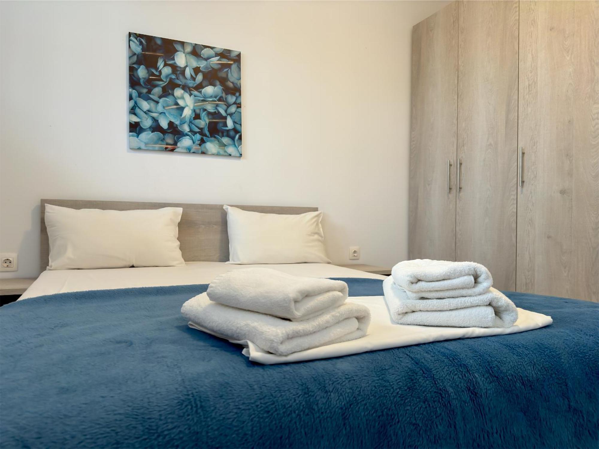 Blue Horizon 2 Apartment Nea Kallikrateia ภายนอก รูปภาพ