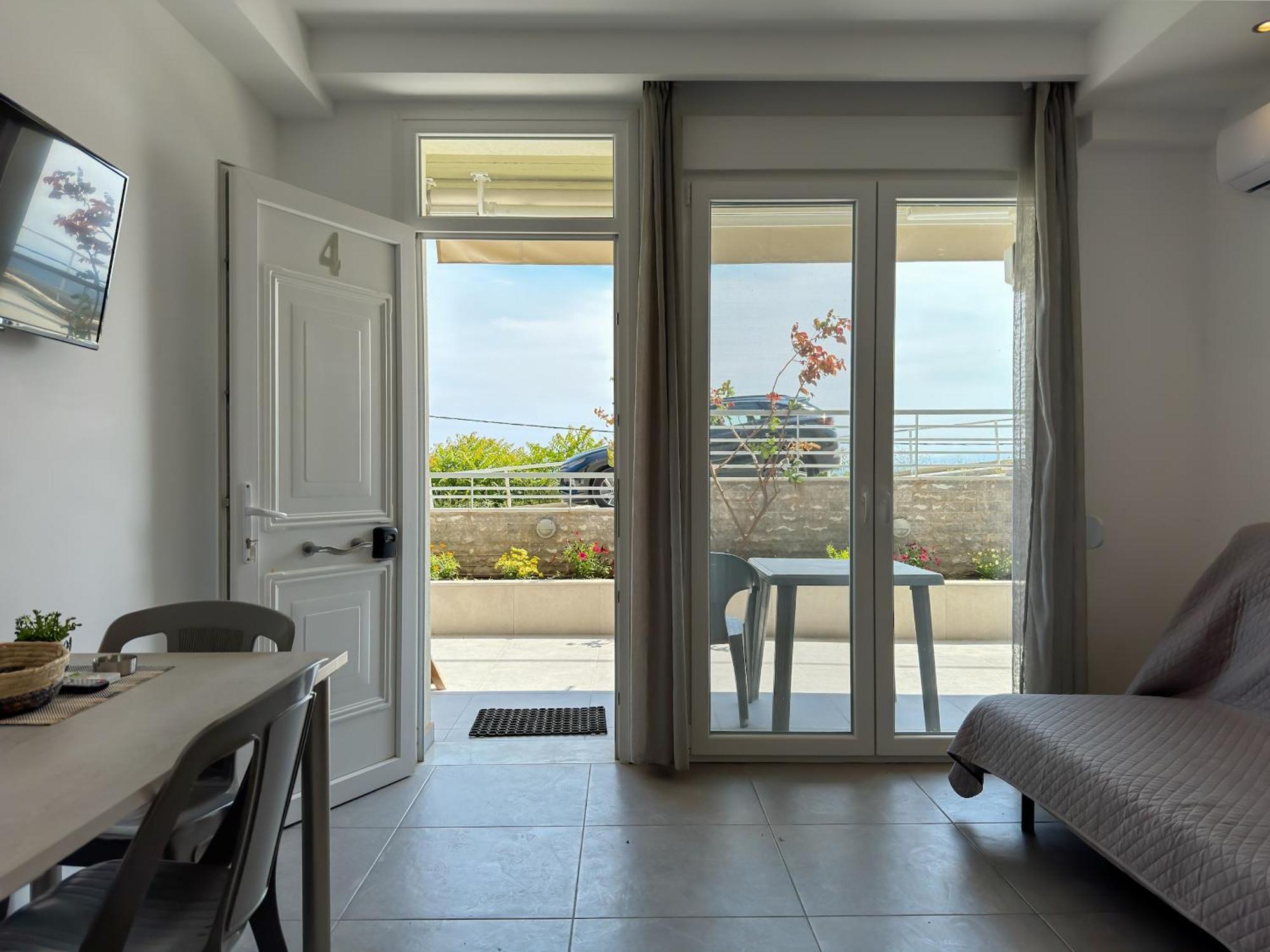 Blue Horizon 2 Apartment Nea Kallikrateia ภายนอก รูปภาพ